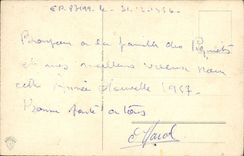 CPA Fantaisie Bonne annee