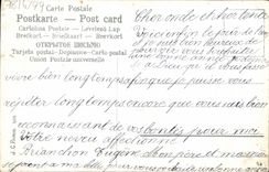 CPA Fantaisie Fleurs Trefle