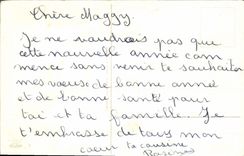 CPA Fantaisie Bonne annee