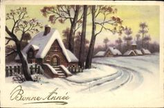 CPA Fantaisie Bonne annee