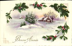 CPA Fantaisie Bonen annee