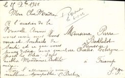 CPA Fantaisie Bonen annee