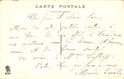 CPA Fantaisie Bonne annee Moulin a vent