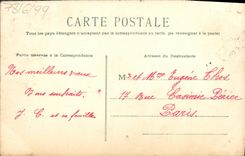 CPA Fantaisie Bonne annee