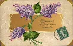 CPA Fantaisie Fleurs