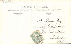 VINTAGE POSTCARD Fantasy Feleurs Woman