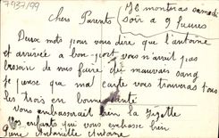 CPA Fantaisie Bonne annee 