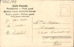 CPA Fantaisie Bonne annee 