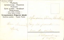 CPA Fantaisie Bonne annee Hirondelles