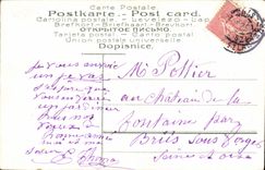 CPA Fantaisie Enfant jardinier Trefles 