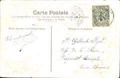 CPA Fantaisie Bonne annee Fer a cheval 