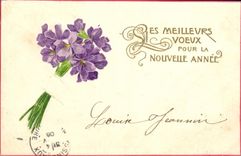 CPA Fantaisie Fleurs 