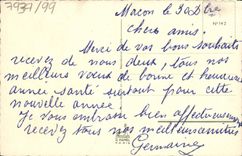 CPA Fantaisie Bonne annee 