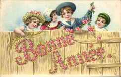 CPA Fantaisie Enfants 