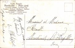 CPA Fantaisie Enfant Boite aux lettres 