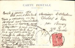 CPA Fantaisie Bonne annee