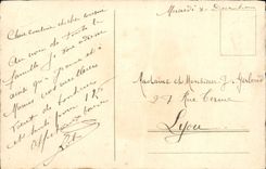 CPA Fantaisie Bonne annee