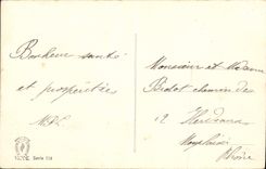 CPA Fantaisie Bonne annee