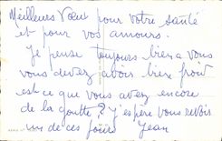 CPA Fantaisie Bonne annee