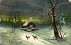 CPA Fantaisie Bonne annee