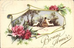 CPA Fantaisie Bonne annee