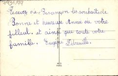 CPA Fantaisie Bonne annee