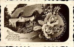 CPA Fantaisie Fleurs