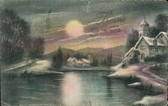 CPA Fantaisie Bonne annee