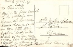 CPA Fantaisie Bonne annee