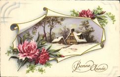 CPA Fantaisie Bonne annee