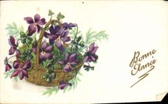 CPA Fantaisie Fleurs