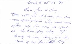 CPA Fantaisie Bonne annee