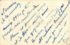 CPA Fantaisie Bonne annee