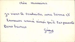 CPA Fantaisie Bonne annee 