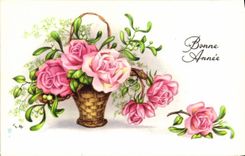 CPA Fantaisie Fleurs