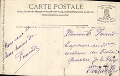 CPA Fantaisie Femme Fer a cheval