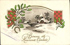 CPA Fantaisie bonne annee