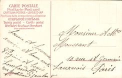 CPA Fantaisie Bonne annee