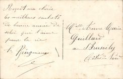 CPA Fantaisie Enfant Oiseaux