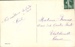 CPA Fantaisie Femme et enfant