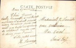 CPA Fantaisie Bonne annee