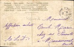 CPA Fantaisie Fleurs Houx