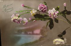 CPA Fantaisie Fleurs