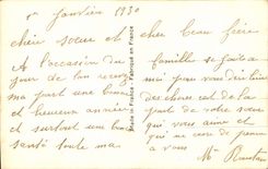 CPA Fantaisie Bonne annee