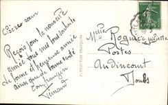 CPA Fantaisie Femme Bonne annee