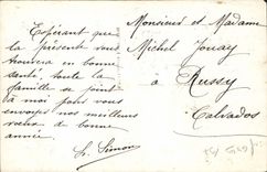 CPA Fantaisie Fleurs Gui