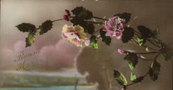 CPA Fantaisie Fleurs