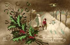 CPA Fantaisie Enfants bonhomme de neige