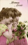 CPA Fantaisie Enfants Jumelles Jumeaux