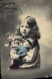 CPA Fantaisie Enfant Poupees